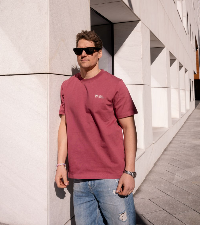 T-Shirt Milan Maroon