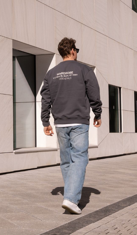Crewneck NYC Asphalt