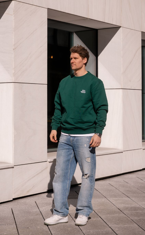 Crewneck Green